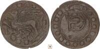 Italy mercantile tessera Firenze, Lion of St. Mark / Monogram -