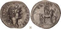 Roman Empire AR denarius Domitian, Pegasus -