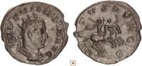 Roman Empire AR Antoninianus Philip I., VIRTVS AVGG, Philip I. and Philip II. riding on horseback -