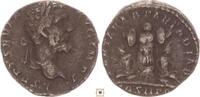 Roman Empire AR denarius Septimius Severus, PART ARAB, PART ADIAB / COS II PP -