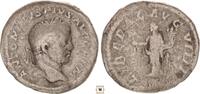 Roman Empire AR denarius Caracalla, LIBERAL AVG VIII, Liberalitas standing -
