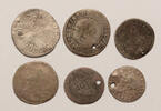 RDR 3, 6 kreuzer 6 pcs lot of Leopold I., Karl VI. -