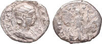 Roman Empire AR denarius Julia Mamaea, Juno standing -