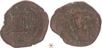 Byzantine Empire AE follis Tiberius II. Constantine, Nicomedia -