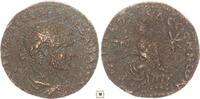 Roman Provincial - Mesopotamia AE 26mm Edessa, Severus Alexander, Tyche seated, Two stars above -