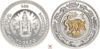 Mongolia 500 tugrik Year of the Pig, 1Oz -
