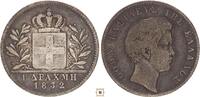 Greece 1 drachma Othon -