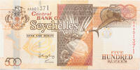 Seychelles 500 rupees -