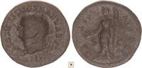 Roman Empire AE dupondius Vespasian, CERES AVGVST, Ceres standing -