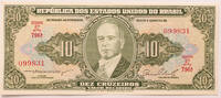 Brazil 10 cruzeiros -
