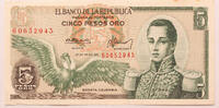 Colombia 5 pesos -