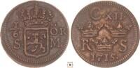 Sweden 1/6 öre Avesta -