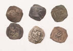 Germany-Bayern Landshut pfennig Heinrich IV. 6pcs lot of Ötting, Hünd von Baum -