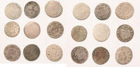Germany-Bayern 2 kreuzer Maximilian I., lot of 9 pcs -