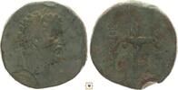 Roman Empire AE sestertius Septimius Severus, LEG XIIII GEM M V/TR P COS -