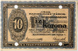Hungary 10 korona Boldogasszony prison camp, cancelled -