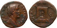 Roman Empire AE sestertius Divus Antoninus Pius -