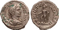 Roman Empire AR denarius Caracalla, Mars -