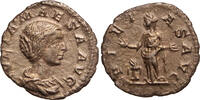 Roman Empire AR denarius Julia Maesa, Pietas -