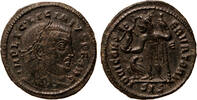 Roman Empire AE follis Licinius I., Jupiter, Siscia -
