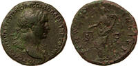 Roman Empire AE sestertius Trajan, Aequitas -