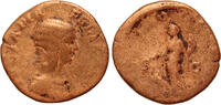 Roman Empire AE sestertius Julia Domna, Juno -