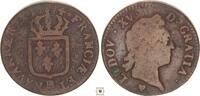 France sol Louis XV., Strasbourg -