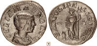 Roman Empire AR denarius Julia Maesa, Felicitas standing -