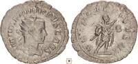Roman Empire Antoninianus Philip II., PRINCIPI IVVENT, Philip II. in military dress -