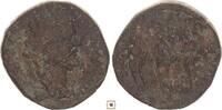 Roman Empire AE sestertius Septimius Severus, Three Moneta -
