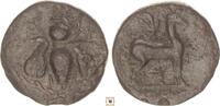 Greek AE 18mm Ionia, Ephesos, Bee within wreath / Stag standing -