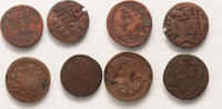 Netherlands duit 4 pcs lot of Holland, Utrecht -