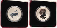 Canada 25 cents Prehistoric creatures-tylosaurus pembinensis w. coa in box -