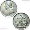Papal States / Kirchenstaat Silver Medal / Silbermedaille Pope Pius IX -