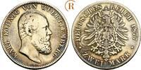 WÜRTTEMBERG Karl, 1864-1891 2 Mark -