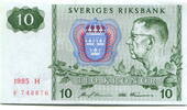Schweden, 10 Kronor/Kronen, -
