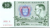 Schweden, 10 Kronor/Kronen, -