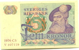 Schweden 5 Kronen/Kroner, -