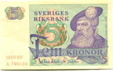 Schweden 5 Kronen/Kroner, -