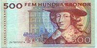 Schweden, 500 Kronor/Kronen -