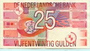 Niederlande, 25 Gulden -