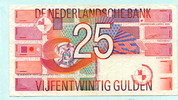 Niederlande, 25 Gulden -