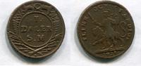 Schweden 1 Daler Karl XII.1697-1718 Not-Daler / Flink och Färdig ~ -