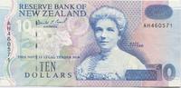 Neuseeland, 10 Dollars -