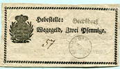 Sachsen, 2 Pfennige Wegegeld-Heersdorf, -