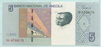 Angola, 5 Kwanzas -