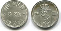 Norwegen, 10 Öre/3 Skilling Oskar II 1872-1905, -
