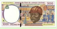 Zentral Afrikanische Staaten, 5000 Francs -