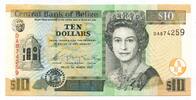 Belize, 10 Dollars -