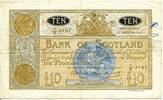 Schottland, 10 Pounds The Bank of Scotland, -